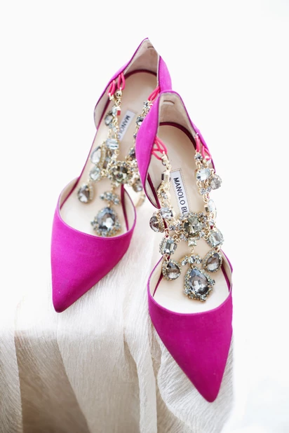 A Purple And Pink Flower Wedding Bridestory Blog