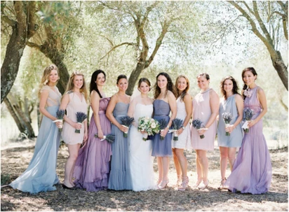 dress your bridesmaids