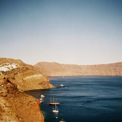Panoramic Greek Wedding In Santorini Bridestory Blog