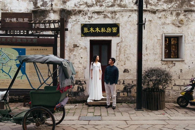 Visualisasi Masa Lampau Kota Shanghai Dalam Album Prewedding David Dan Felicia Bridestory Blog